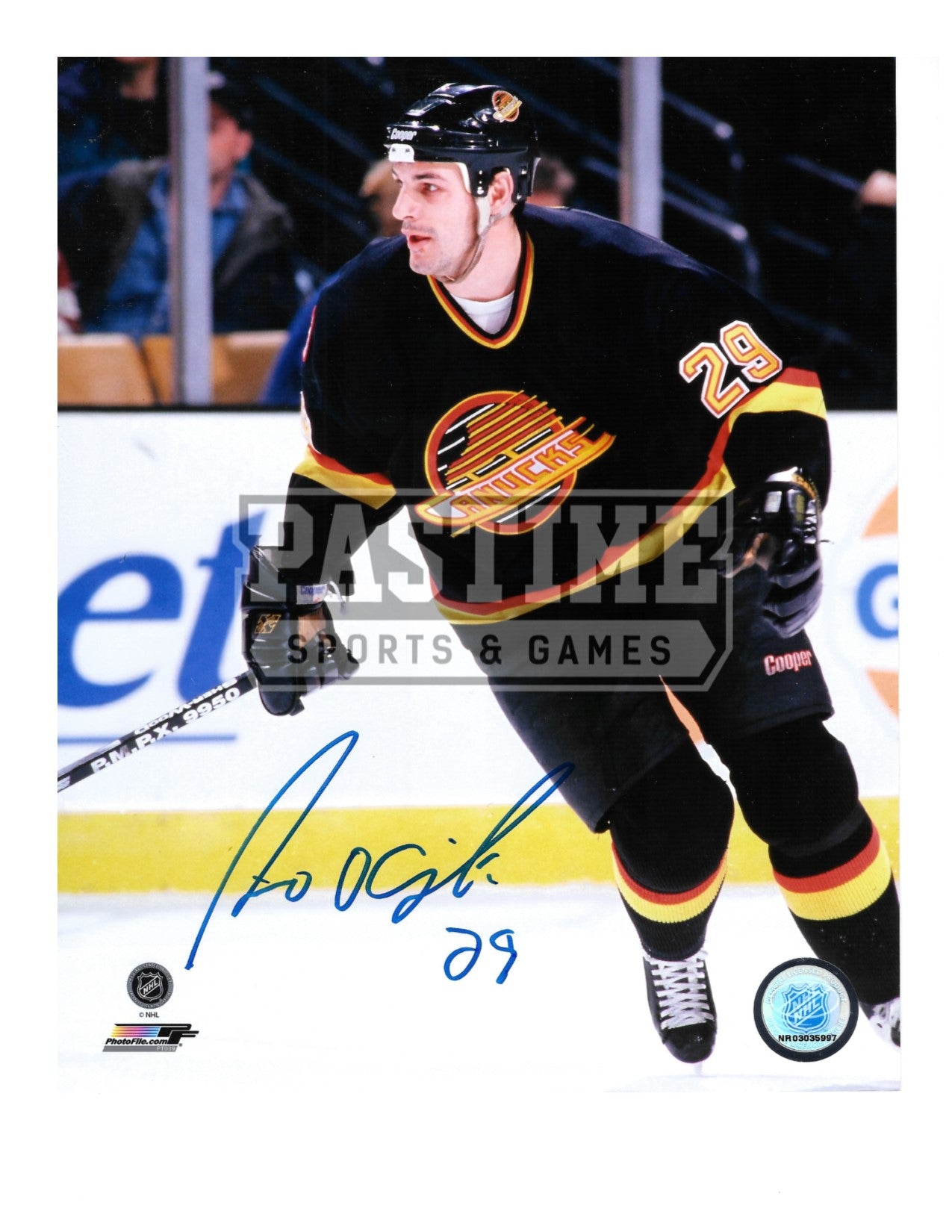 GINO ODJICK Vancouver Canucks 1994 CCM Vintage Throwback NHL Hockey Jersey  - Custom Throwback Jerseys