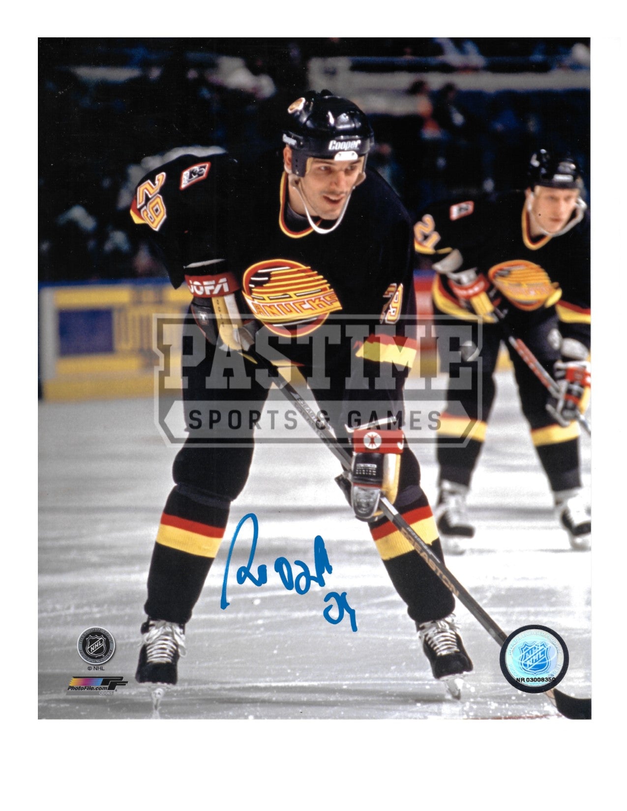 CCM  GINO ODJICK Vancouver Canucks 1994 Vintage Hockey Jersey