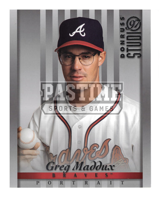 Greg Maddux 8X10 St. Louis Cardinals (Donruss Studi Pose 1) - Pastime Sports & Games