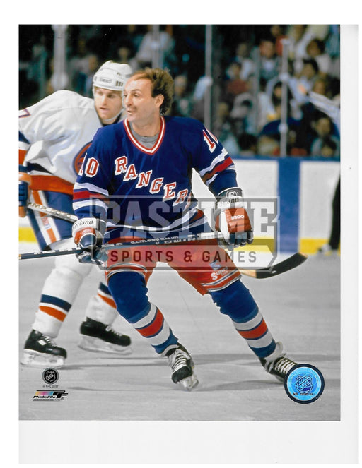 Guy Lafleur 8X10 Rangers Home Jersey (Skating) - Pastime Sports & Games