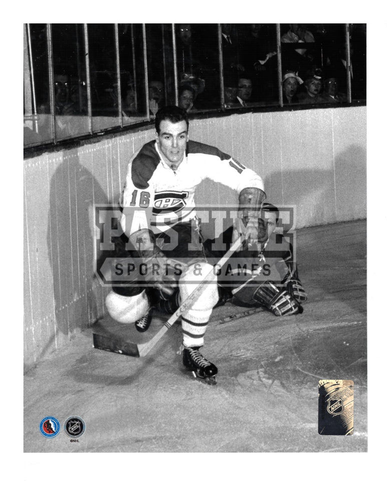 Henri Richard 8X10 Montreal Canadians Away Jersey (Skating By Boards) - Pastime Sports & Games