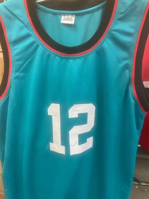 JA Morant Signed Memphis Grizzlies Teal NBA Basketball Jersey - Pastime Sports & Games