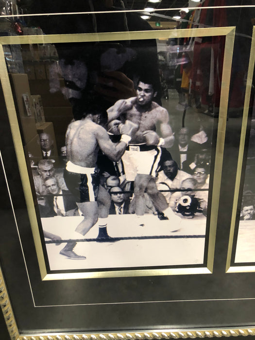 Muhammad Ali Autographed Framed Photo (vs Sonny Liston) - Pastime Sports & Games