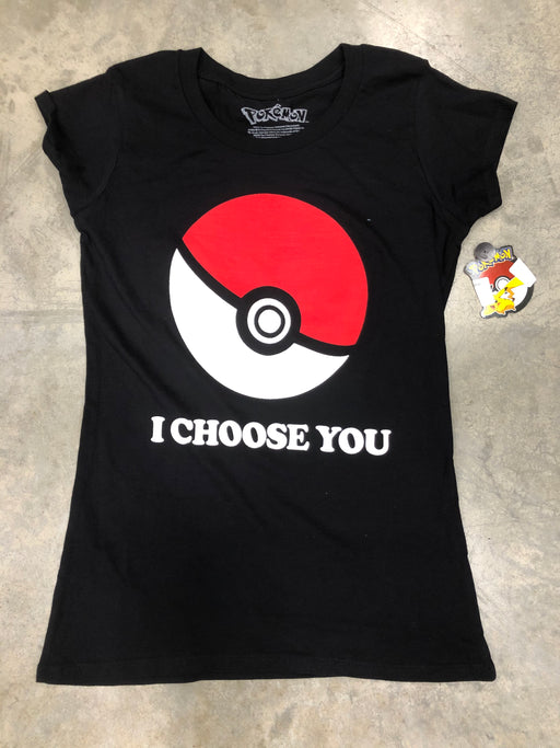 Pokemon "I Choose You" Womens T-Shirt - Pastime Sports & Games