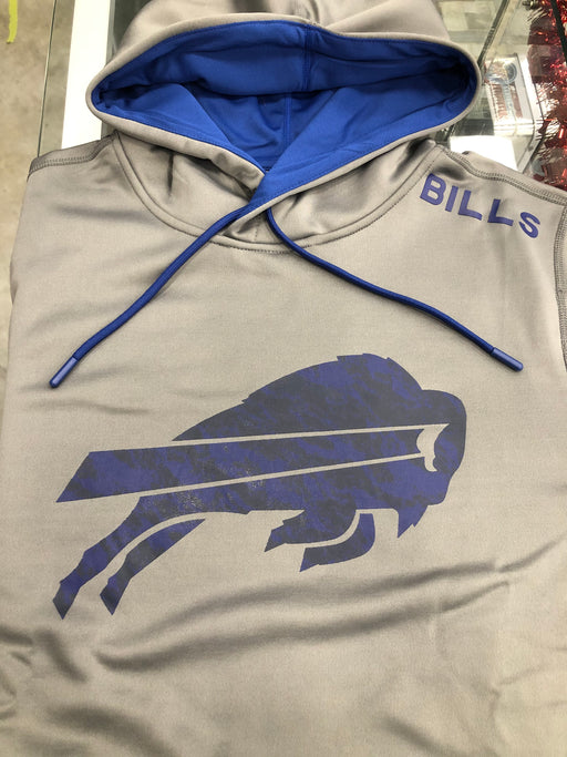 NFL Buffalo Bills Mens Grey Hoodie - Pastime Sports & Games