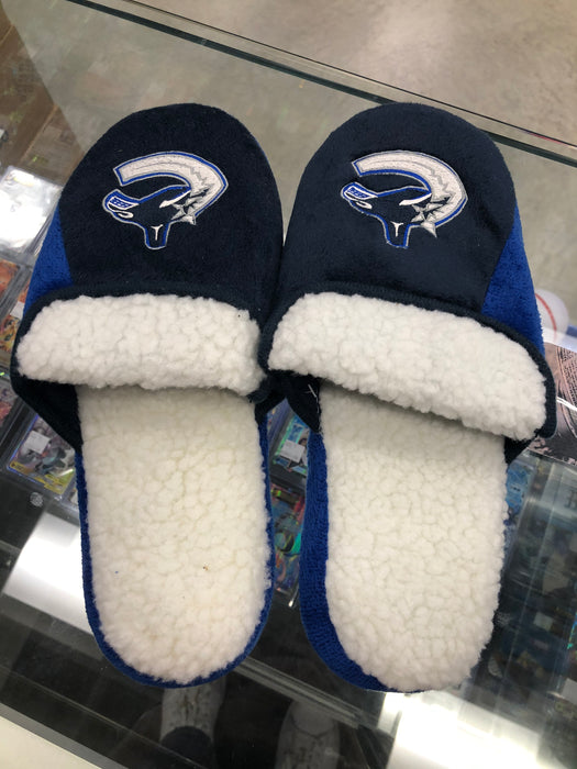Mens Canucks Sherpa Slippers - Pastime Sports & Games