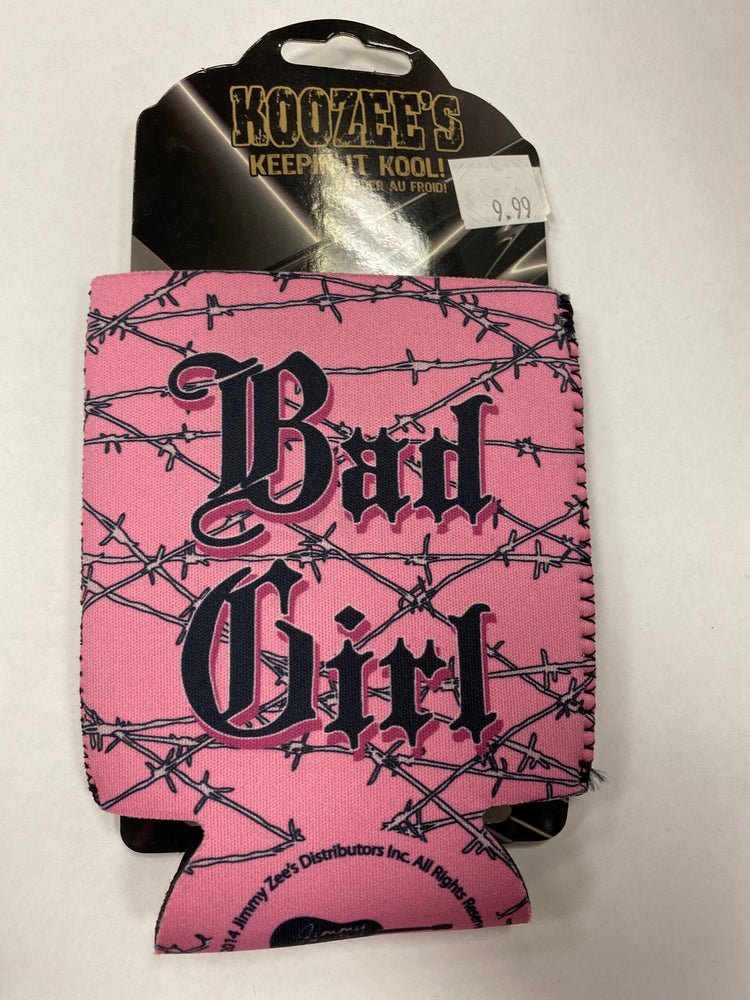Bad Girl Can Koozie - Pastime Sports & Games