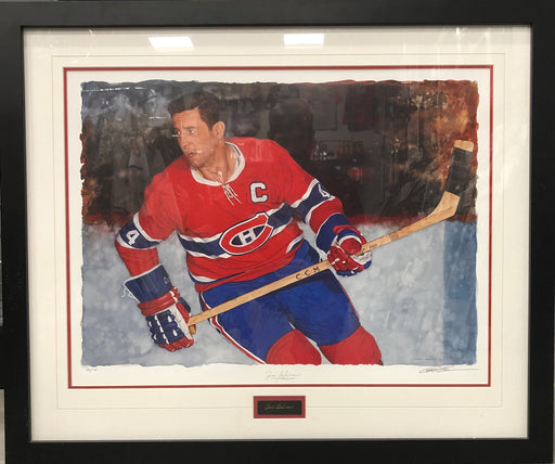 Mario Lemieux Hockey Canada Autographed 40 x 42 Nike Framed Jersey