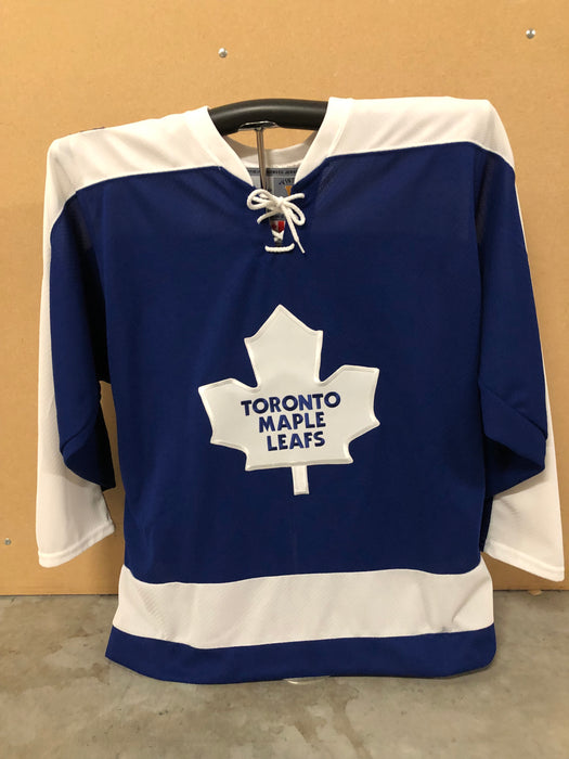 Johnny Bower Inscribed Autographed Toronto Maple Leafs Hockey Jersey CCM - Pastime Sports & Games