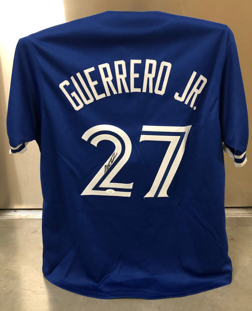 Vladimir Guerrero Autographed Montreal Expos Custom Blue Baseball Jersey -  JSA COA