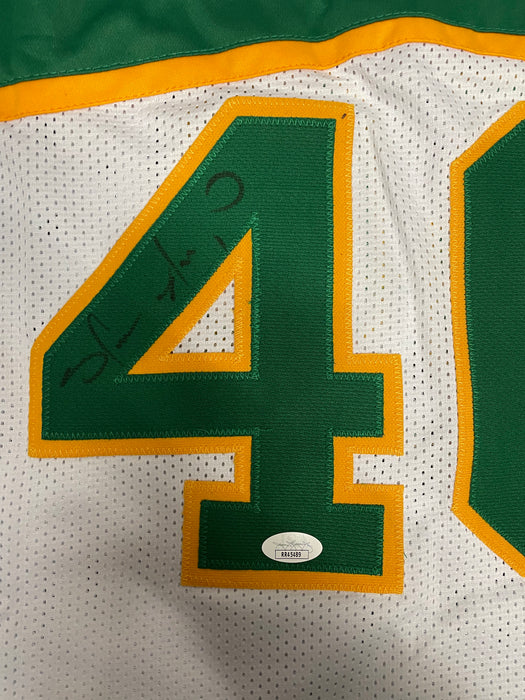 Shawn Kemp Autographed "Reign Man" Custom Basketball Jersey - Pastime Sports & Games