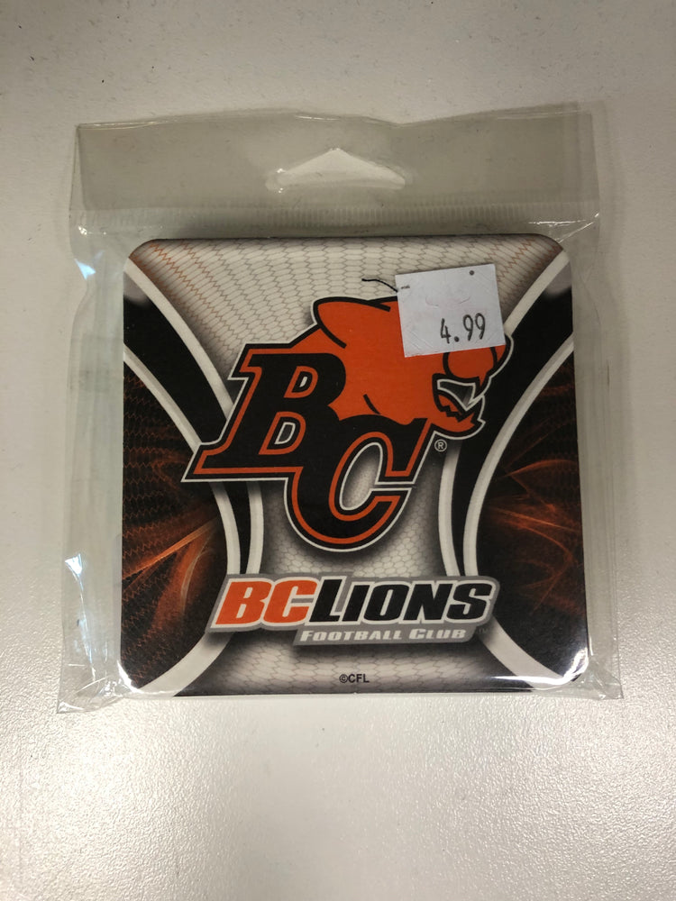 CFL BC Lions Coasters - Pastime Sports & Games