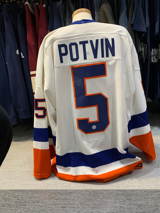 Denis Potvin Autographed New York Islanders Hockey Jersey - Pastime Sports & Games