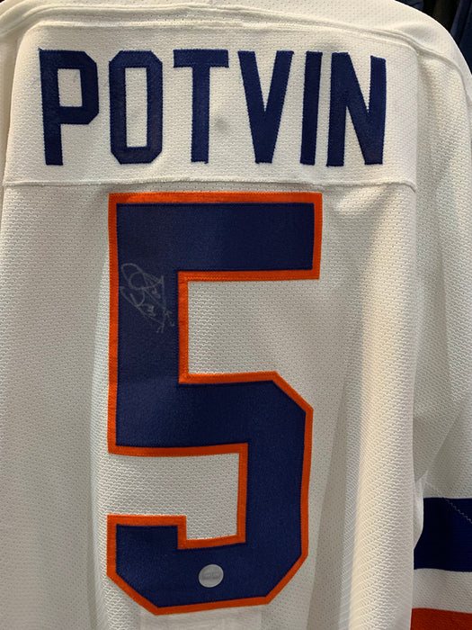 Denis Potvin Autographed New York Islanders Hockey Jersey - Pastime Sports & Games