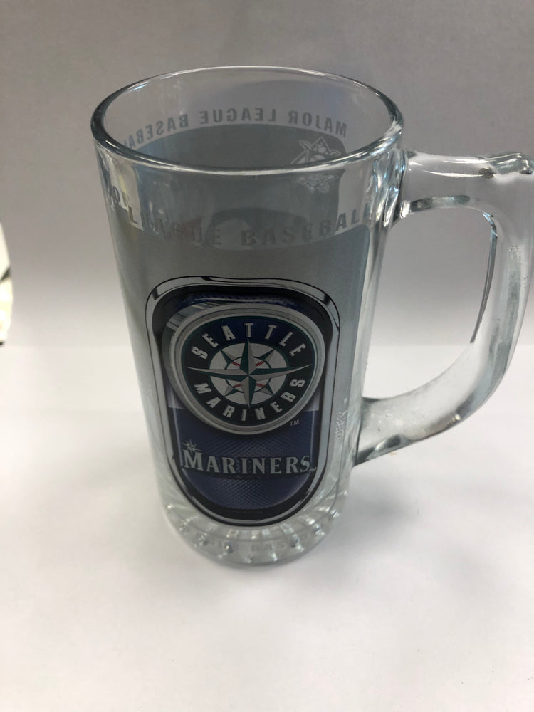 Seattle Mariners Glass - Pastime Sports & Games