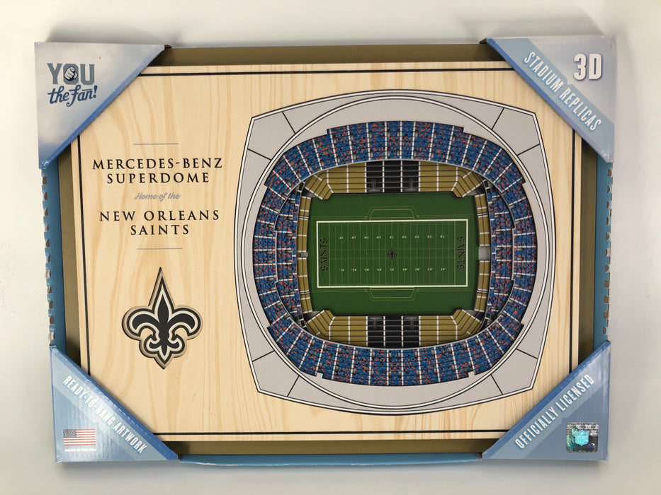 NFL Stadium View 3D Wall Art - Pastime Sports & Games