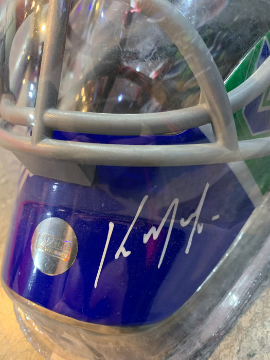 Kirk McLean Autographed Vancouver Canucks Fan Mask - Pastime Sports & Games
