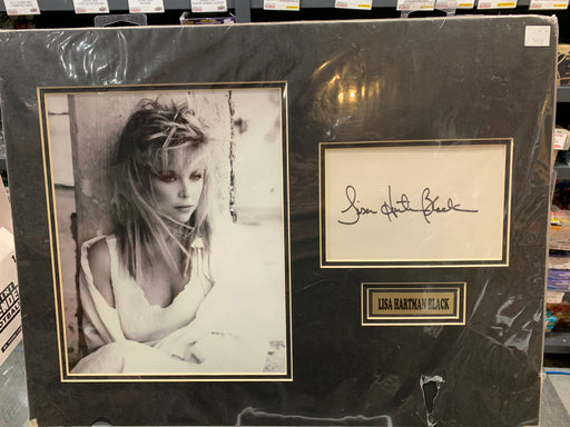 Lisa Hartman Black Autographed Celebrity Matted Photo - Pastime Sports & Games