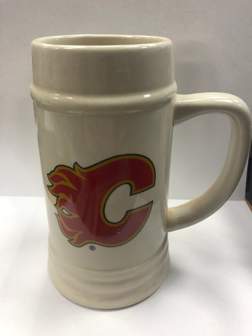 Calgary Flames Decal Stein Mug - Pastime Sports & Games