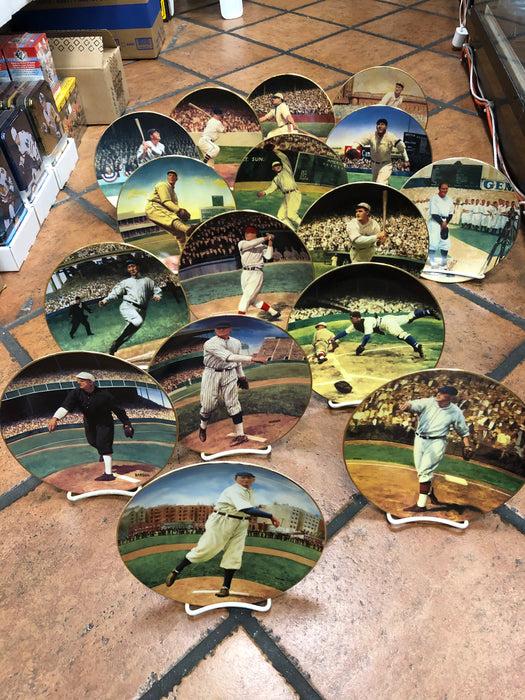 1993 Delphi Baseball Legends 16 Plate Set - Pastime Sports & Games