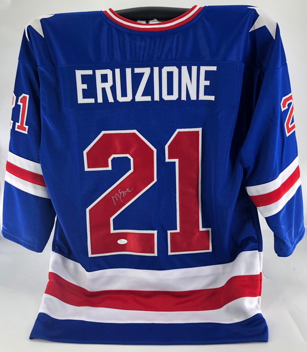 Mike Eruzione Autographed Team USA Jersey - Pastime Sports & Games