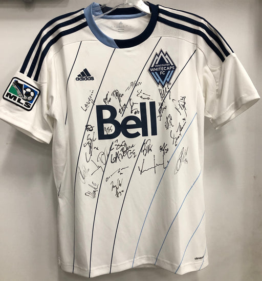 2015 WhiteCaps Team Adidas Autographed Soccer Jersey Adidas - Pastime Sports & Games