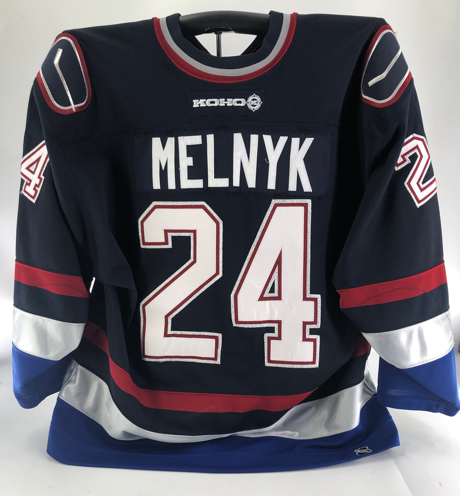 Larry Melnyk Game Worn Vancouver Canucks Alumni Jersey KOHO - Pastime Sports & Games