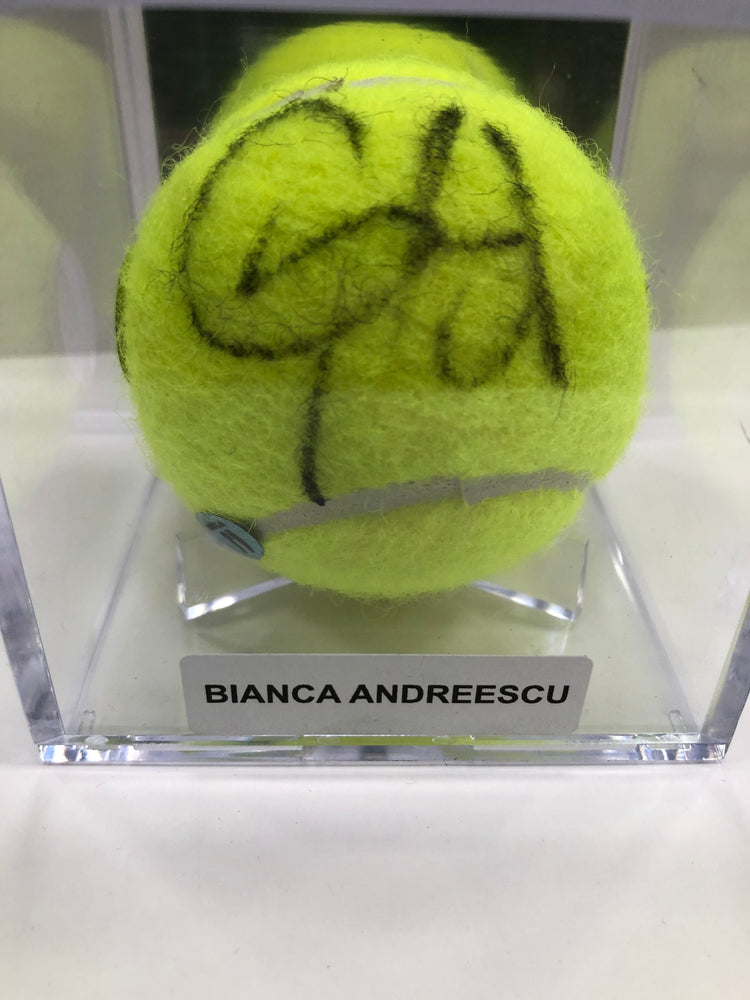 Bianca Andreescu Autographed Tennis Ball - Pastime Sports & Games