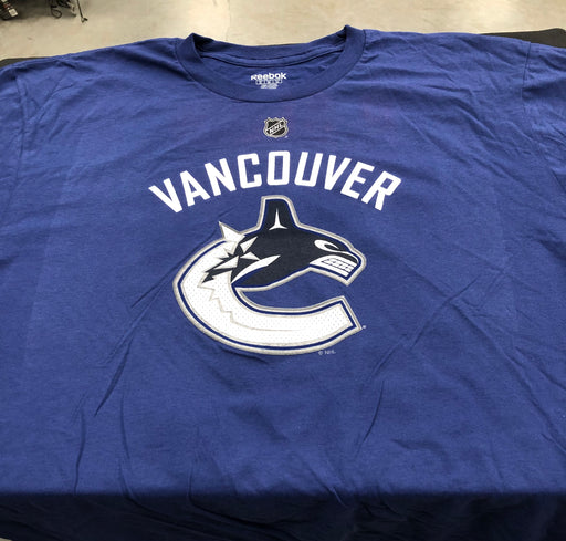 Daniel Sedin Vancouver Canucks Reebok Dark Blue Name & Number T-Shirt - Pastime Sports & Games