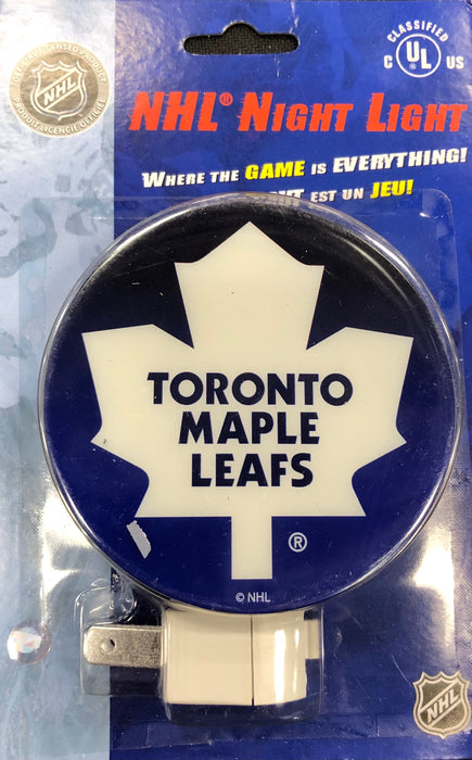 NHL Maple Leaf Night Light - Pastime Sports & Games