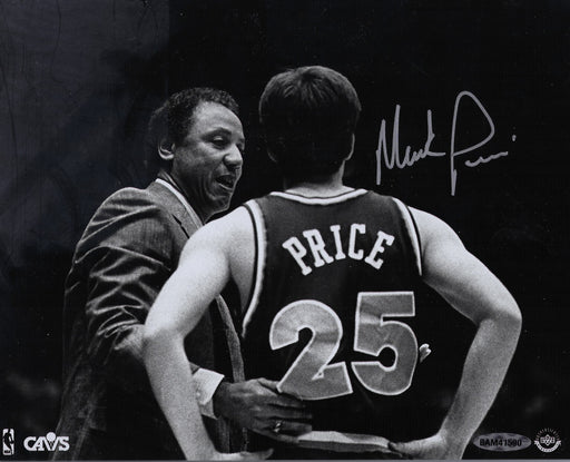 Mark Price Basketball Autographed 8X10 (Coach And I) - Pastime Sports & Games