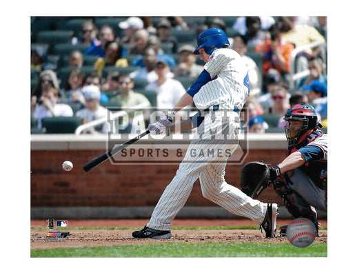 Jason Bay 8X10 New York Mets (Hitting Ball) - Pastime Sports & Games