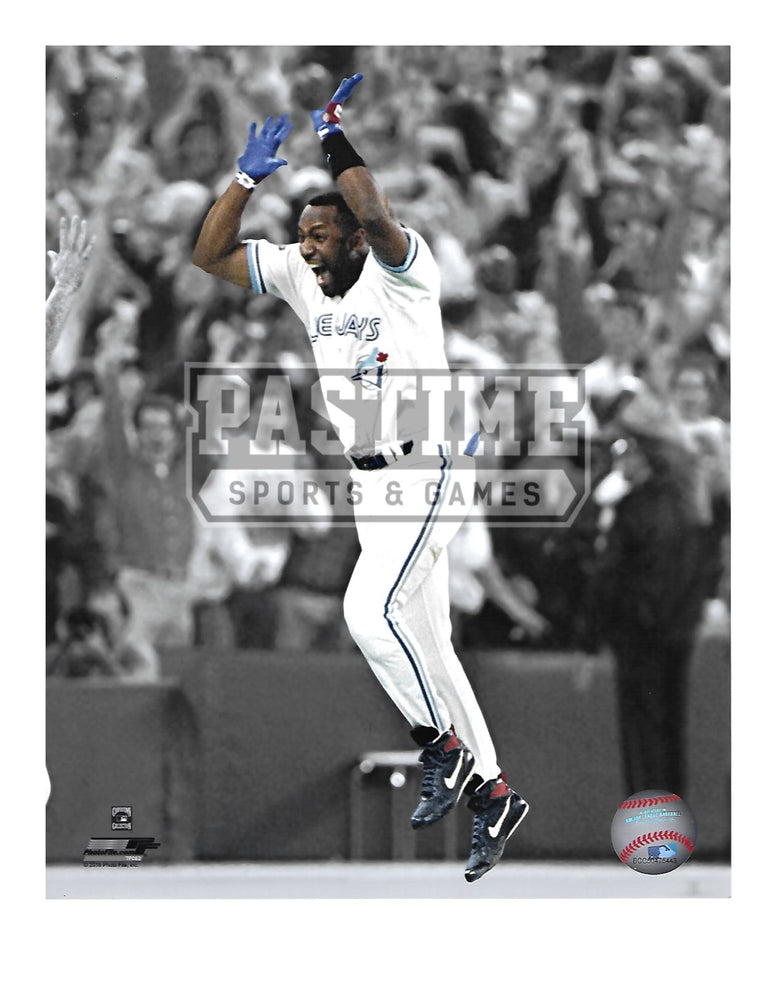 Joe Carter 8X10 Toronto Blue Jays (Jumping) - Pastime Sports & Games