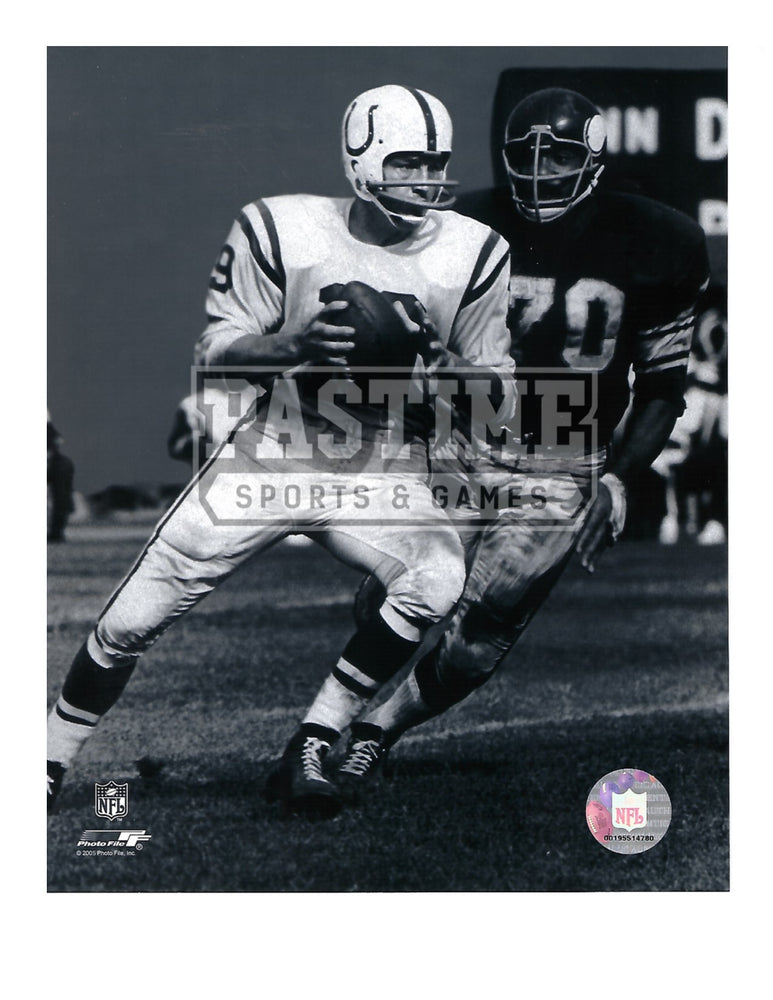 Johnny Unitas 8X10 Indianapolis Colts (In Position) - Pastime Sports & Games