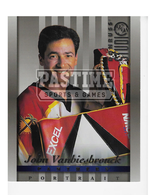John Vanbiesbrouck 8X10 Florida Panthers (Donruss Studi Pose) - Pastime Sports & Games