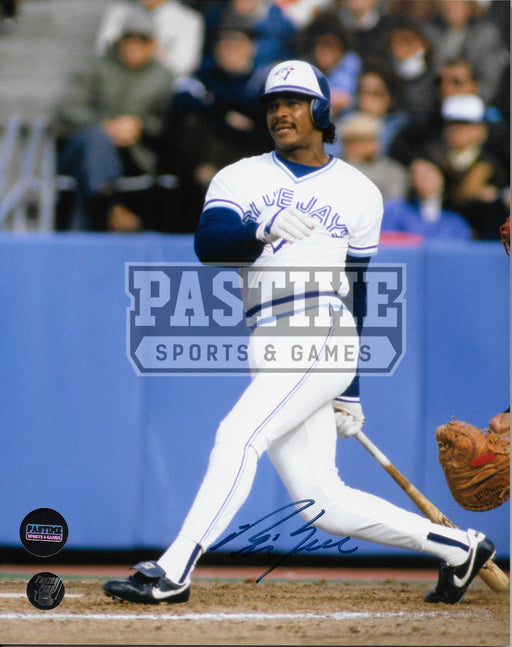 Jorge Bell Autographed 8X10 Toronto Blue Jays (Swinging) - Pastime Sports & Games
