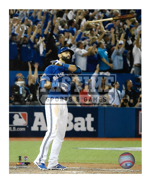 Jose Bautista 8X10 Toronto Blue Jays (Bat Flip) - Pastime Sports & Games