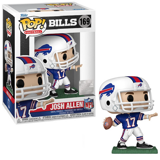 Funko Pop! Football Buffalo Bills Josh Allen #169 - Pastime Sports & Games