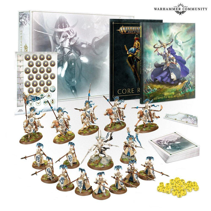 Warhammer Age of Sigmar Lumineth Realm-Lords Launch Set (87-06) - Pastime Sports & Games