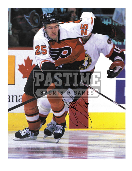Keith Primeau Autographed 8X10 Magazine Page Philadelphia Flyers Away Jersey (Skating) - Pastime Sports & Games