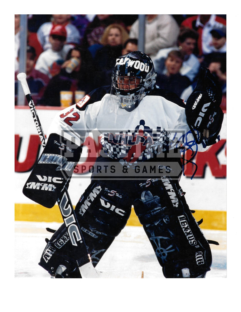 Kelly Hrudey Autographed 8X10 NHLPA (In Position) - Pastime Sports & Games