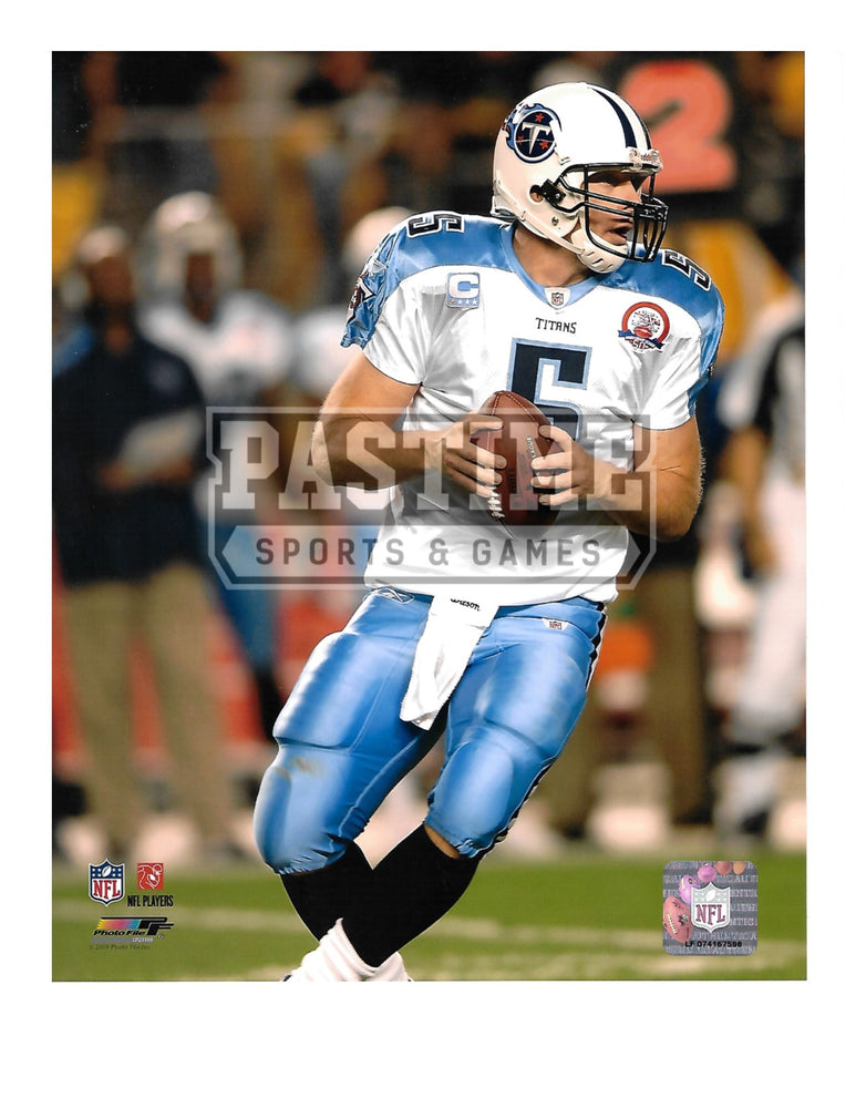 Kerry Collins 8X10 Tennessee Titans (Ready To Throw The Ball) - Pastime Sports & Games