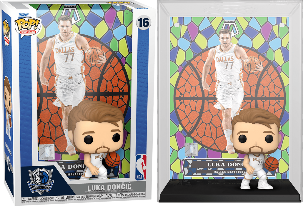 Funko Pop! Trading Cards Luka Dončić Dallas Mavericks #16 - Pastime Sports & Games