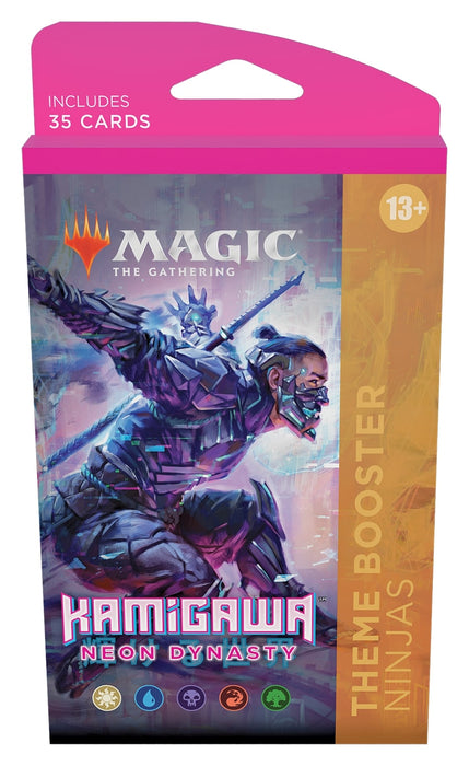 Magic The Gathering Kamigawa Neon Dynasty Theme Booster - Pastime Sports & Games