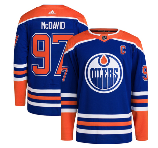 Levelwear Edmonton Oilers Name & Number T-Shirt - McDavid - Youth - Navy - Edmonton Oilers - L