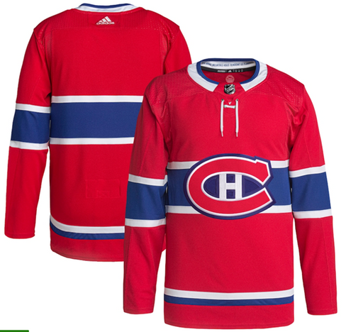 Montreal Canadiens 2022/23 Home Primegreen Adidas Red Hockey Jersey - Pastime Sports & Games