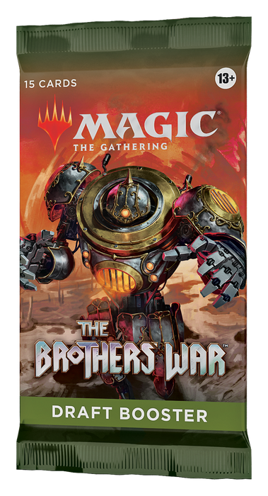 Magic The Gathering The Brothers War Draft Booster - Pastime Sports & Games