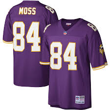 Minnesota Vikings Randy Moss Jersey (Purple M&N) - Pastime Sports & Games