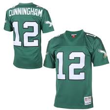 Randall Cunningham Philadelphia Eagles Football Jersey Mitchell & Ness - Pastime Sports & Games