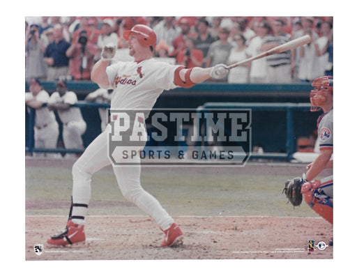 Mark Mcgwire 8X10 St. Louis Cardinals (Swinging Bat Pose 4) - Pastime Sports & Games